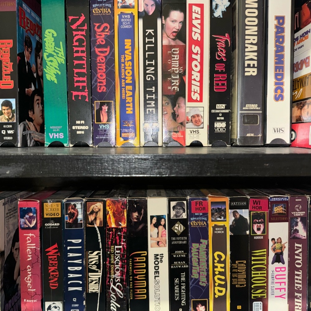 Vintage VHS Live Listing